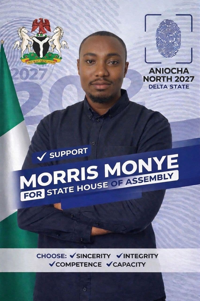 Morris Monye — campaign portrait